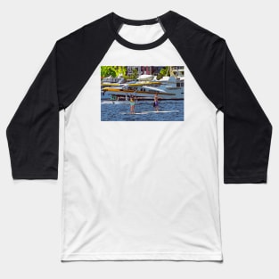 Seattle float plane on lake union Baseball T-Shirt